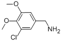 3-CHLORO-4,5-DIMETHOXYBENZENEMETHANAMINE CAS#: 893725-10-5