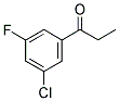 3'-CHLORO-5'-FLUOROPROPIOPHENONE CAS#: 886496-66-8