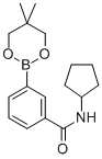 3-(CYCLOPENTYLAMINOCARBONYL)PHENYLBORONIC ACID, NEOPENTYL GLYCOL ESTER CAS#: 850567-45-2