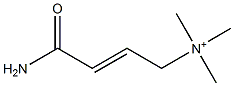 (3-Carbamoylallyl)trimethylammonium CAS#: 857162-57-3