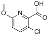 3-Chloro-6-methoxypyridine-2-carboxylic acid CAS#: 856836-44-7
