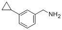 (3-Cyclopropylbenzyl)amine CAS#: 852877-59-9