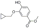 3-(Cyclopropylmethoxy)-4-hydroxybenzoic acid methyl ester CAS#: 848574-60-7