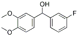 3-FLUORO-3',4'-DIMETHOXYBENZHYDROL CAS#: 844683-67-6