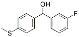 3-FLUORO-4'-(METHYLTHIO)BENZHYDROL CAS#: 844683-72-3