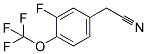 3-FLUORO-4-(TRIFLUOROMETHOXY)PHENYLACETONITRILE CAS#: 886761-71-3