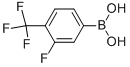 3-FLUORO-4-TRIFLUOROMETHYL-PHENYLBORONIC ACID CAS#: 864759-68-2