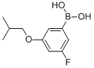 3-FLUORO-5-(ISOBUTOXY)BENZENEBORONIC ACID CAS#: 850589-57-0