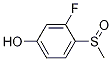 3-Fluoro-4-(methylsulfinyl)phenol CAS#: 859538-50-4