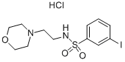 3-IODO-N-(2-MORPHOLIN-4-YL-ETHYL)-BENZENESULFONAMIDE HYDROCHLORIDE CAS#: 864759-45-5