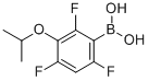 3-ISOPROPOXY-2,4,6-TRIFLUOROBENZENEBORONIC ACID CAS#: 871125-73-4