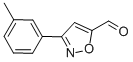 3-M-TOLYL-ISOXAZOLE-5-CARBALDEHYDE CAS#: 885273-54-1