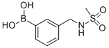 (3-METHANESULFONYLAMINOMETHYL)BENZENEBORONIC ACID CAS#: 850568-39-7