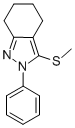 3-METHYLTHIO-2-PHENYL-4,5,6,7-TETRAHYDRO-2H-INDAZOLE CAS#: 871110-07-5