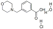3-(MORPHOLIN-4-YLMETHYL)BENZOIC ACID HYDROCHLORIDE HYDRATE CAS#: 857283-67-1