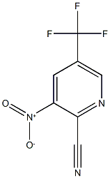 3-Nitro-5-trifluoromethyl-pyridine-2-carbonitrile CAS#: 866775-16-8