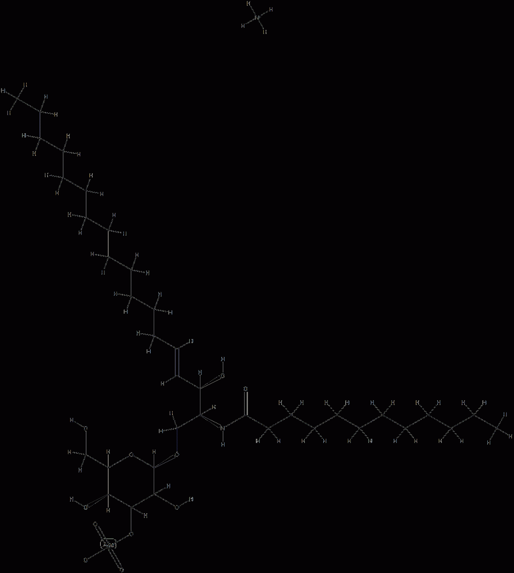 3-O-sulfo-D-galactosyl-1-1'-N-lauroyl-D-erythro-sphingosine (aMMoniuM salt) CAS#: 852043-39-1