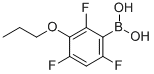 3-PROPOXY-2,4,6-TRIFLUOROPHENYLBORONIC & CAS#: 871125-70-1