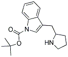 3-PYRROLIDIN-2-YLMETHYL-INDOLE-1-CARBOXYLIC ACID TERT-BUTYL ESTER CAS#: 886370-63-4