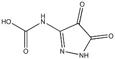 3-Pyrazolecarbamic acid, 4,5-dihydro-4,5-diketo- (1CI) CAS#: 859955-10-5