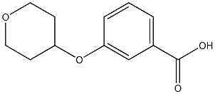 3-(Tetrahydropyran-4-yloxy)benzoic acid CAS#: 862088-66-2