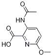3-acetylaMino-6-Methoxy-pyridine-2-carboxylic acid CAS#: 856835-28-4