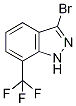 3-bromo-7-(trifluoromethyl)-1H-indazole CAS#: 885693-99-2