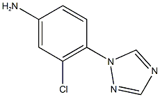 3-chloro-4-(1H-1,2,4-triazol-1-yl)aniline CAS#: 856452-74-9