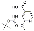 3-(tert-butoxycarbonylaMino)-2-Methoxyisonicotinic acid CAS#: 870997-82-3