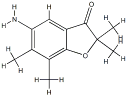 3(2H)-Benzofuranone,5-amino-2,2,6,7-tetramethyl-(9CI) CAS#: 820257-61-2