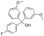 3,3'-DIMETHOXY-4''-FLUOROTRITYL ALCOHOL CAS#: 845790-69-4