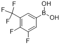 3,4-DIFLUORO-5-(TRIFLUOROMETHYL)-PHENYLBORONIC ACID CAS#: 864759-64-8