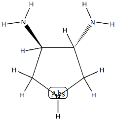 3,4-Pyrrolidinediamine,(3R,4R)-rel-(9CI) CAS#: 828928-28-5