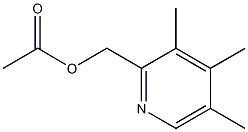 (3,4,5-TriMethylpyridin-2-yl)Methyl acetate CAS#: 848696-98-0