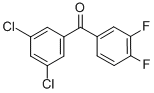3,5-DICHLORO-3',4'-DIFLUOROBENZOPHENONE CAS#: 845781-05-7