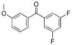3,5-DIFLUORO-3'-METHOXYBENZOPHENONE CAS#: 844885-08-1