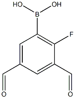 3,5-DIFORMYL-2-FLUOROPHENYLBORONIC ACID CAS#: 870778-85-1