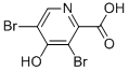3,5-Dibromo-4-hydroxypyridine-2-carboxylic acid CAS#: 858852-20-7
