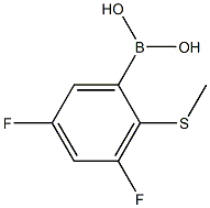 3,5-Difluoro-2-methylsulfanylphenylboronic acid CAS#: 861931-32-0