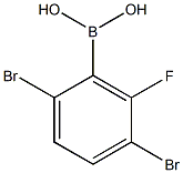 3,6-DIBROMO-2-FLUOROPHENYLBORONIC ACID CAS#: 870778-92-0