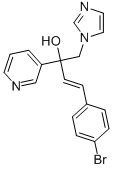 (3E)-4-(4-BROMOPHENYL)-1-(1H-IMIDAZOL-1-YL)-2-PYRIDIN-3-YLBUT-3-EN-2-OL CAS#: 847670-72-8