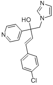 (3E)-4-(4-CHLOROPHENYL)-1-(1H-IMIDAZOL-1-YL)-2-PYRIDIN-4-YLBUT-3-EN-2-OL CAS#: 847670-80-8