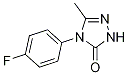 3H-1,2,4-Triazol-3-one, 4-(4-fluorophenyl)-2,4-dihydro-5-Methyl CAS#: 860650-96-0