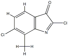 3H-Pseudoindol-3-one, 2,6-dichloro-7-methyl- (5CI) CAS#: 857229-04-0
