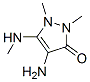 3H-Pyrazol-3-one, 4-amino-1,2-dihydro-1,2-dimethyl-5-(methylamino)- CAS#: 857036-00-1