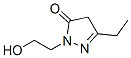 3H-Pyrazol-3-one, 5-ethyl-2,4-dihydro-2-(2-hydroxyethyl)- CAS#: 866472-81-3