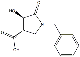 (3S,4R)-1-benzyl-4-hydroxy-5- oxopyrrolidine-3-carboxylic acid CAS#: 871086-00-9