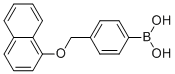 4-((1-NAPHTHYLOXY)METHYL)PHENYLBORONIC & CAS#: 871125-78-9