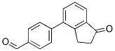 4-(1-Oxo-2,3-dihydro-inden-4-yl)benzaldehyde CAS#: 893736-47-5