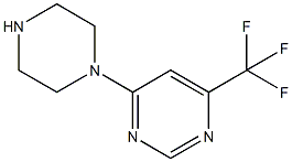 4-(1-PIPERAZINYL)-6-(TRIFLUOROMETHYL)PYRIMIDINE CAS#: 845616-55-9